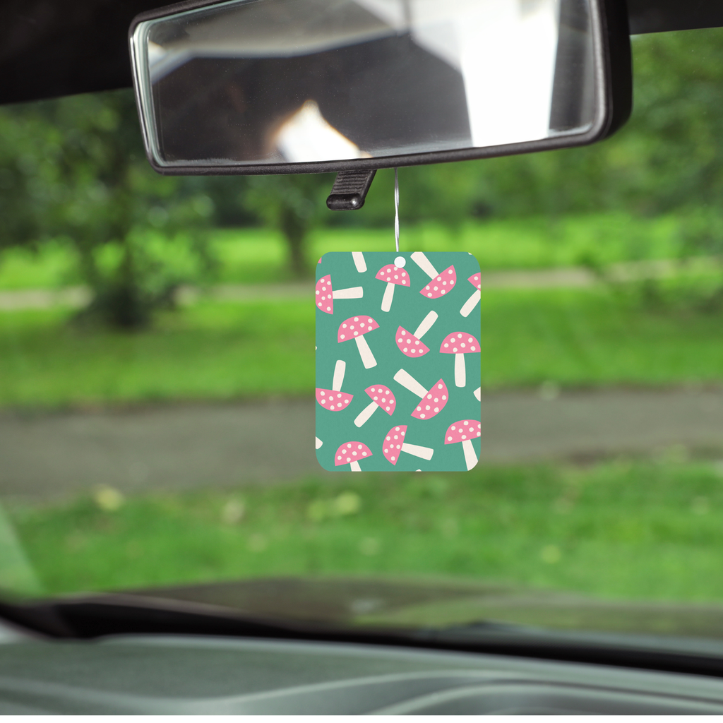 Retro Mushroom Car Freshie