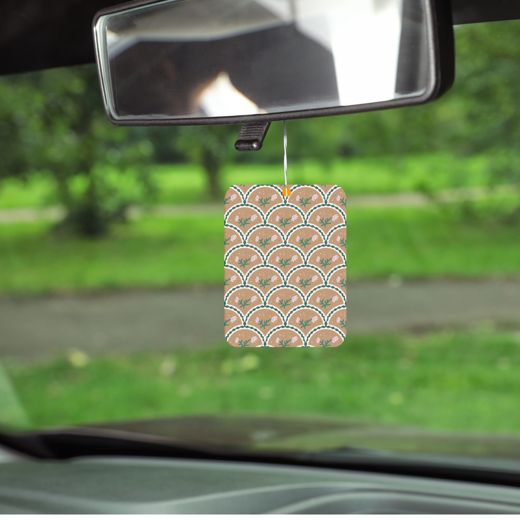 Vintage Floral Car Freshie