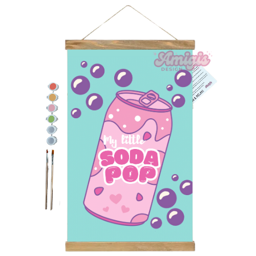 Little Soda Pop Paint by Number Kit