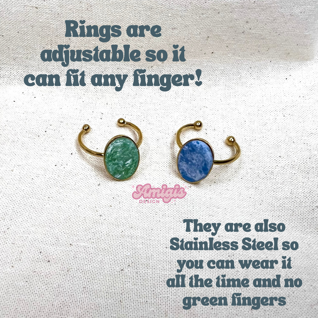 DIY Birth Month Marble Ring Kit