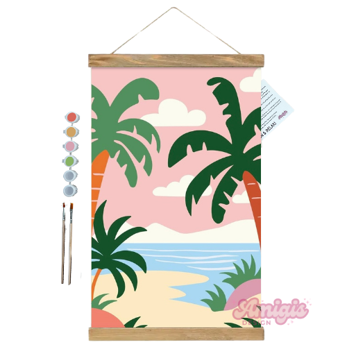 Bestie's Paradise Paint by Number Kit