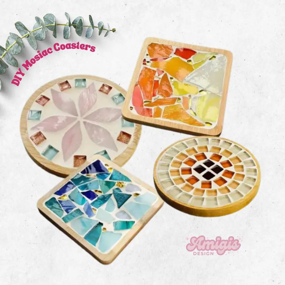 DIY Mosaic Coaster Kit