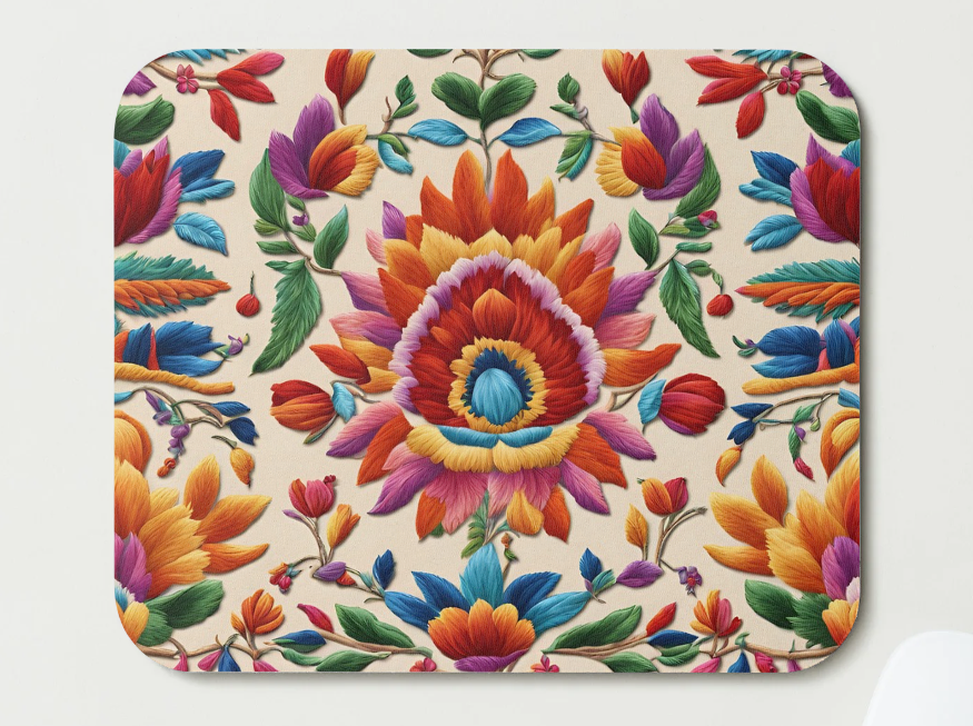 Angelita "Embroidered" Mousepad