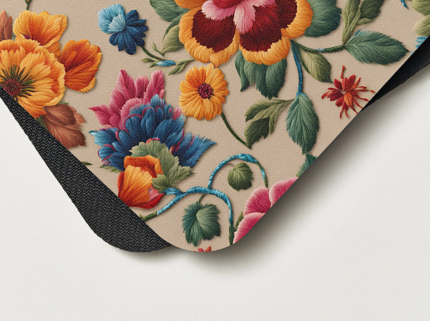 Juanita "Embroidered" Mousepad