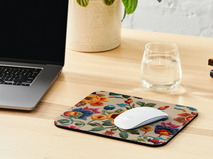 Juanita "Embroidered" Mousepad