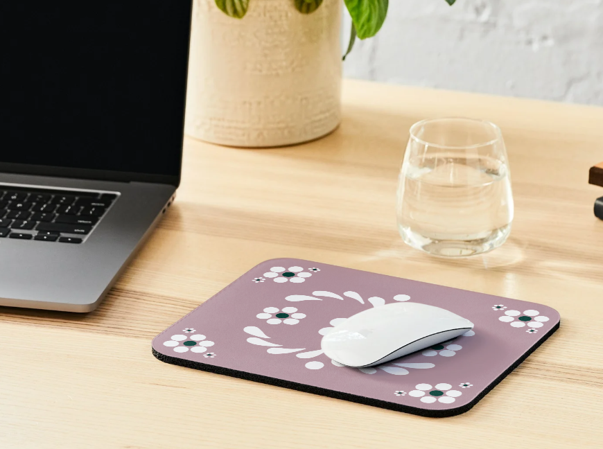 Pink Barro Talavera Mousepad