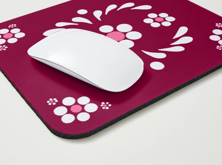 Magenta Barro Talavera Mousepad