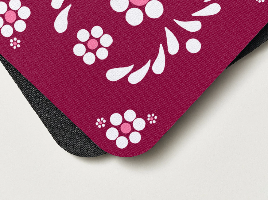 Magenta Barro Talavera Mousepad