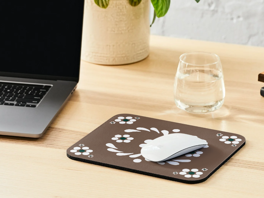 Brown Barro Talavera Mousepad