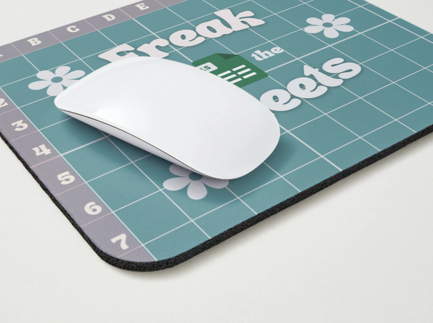 Freak in the Sheets Mousepad