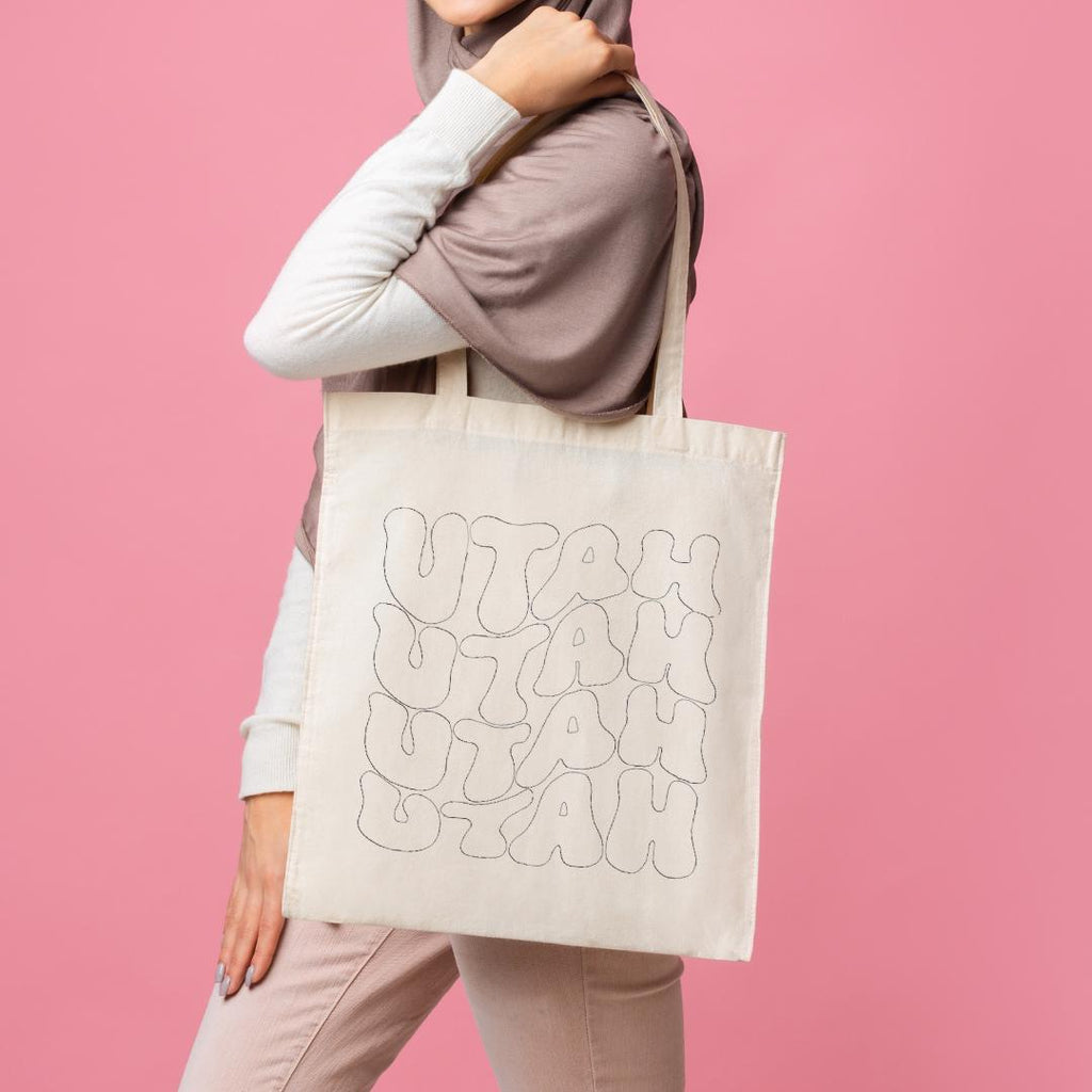 DIY: Paint Your Own Tote Bag Kit with Outline