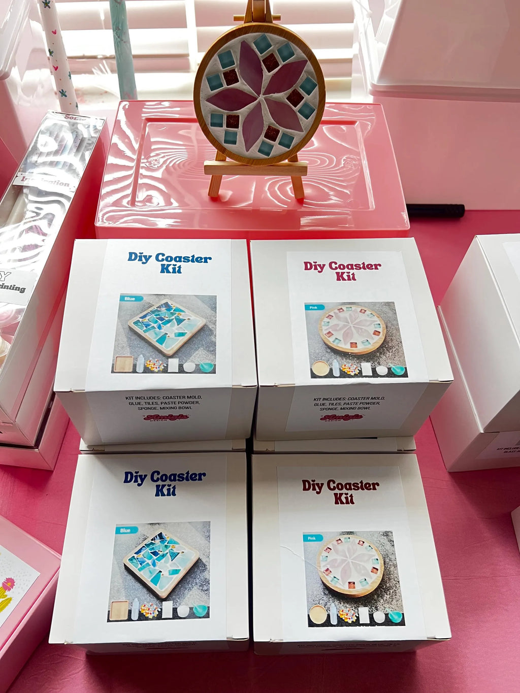 DIY Mosaic Coaster Kit