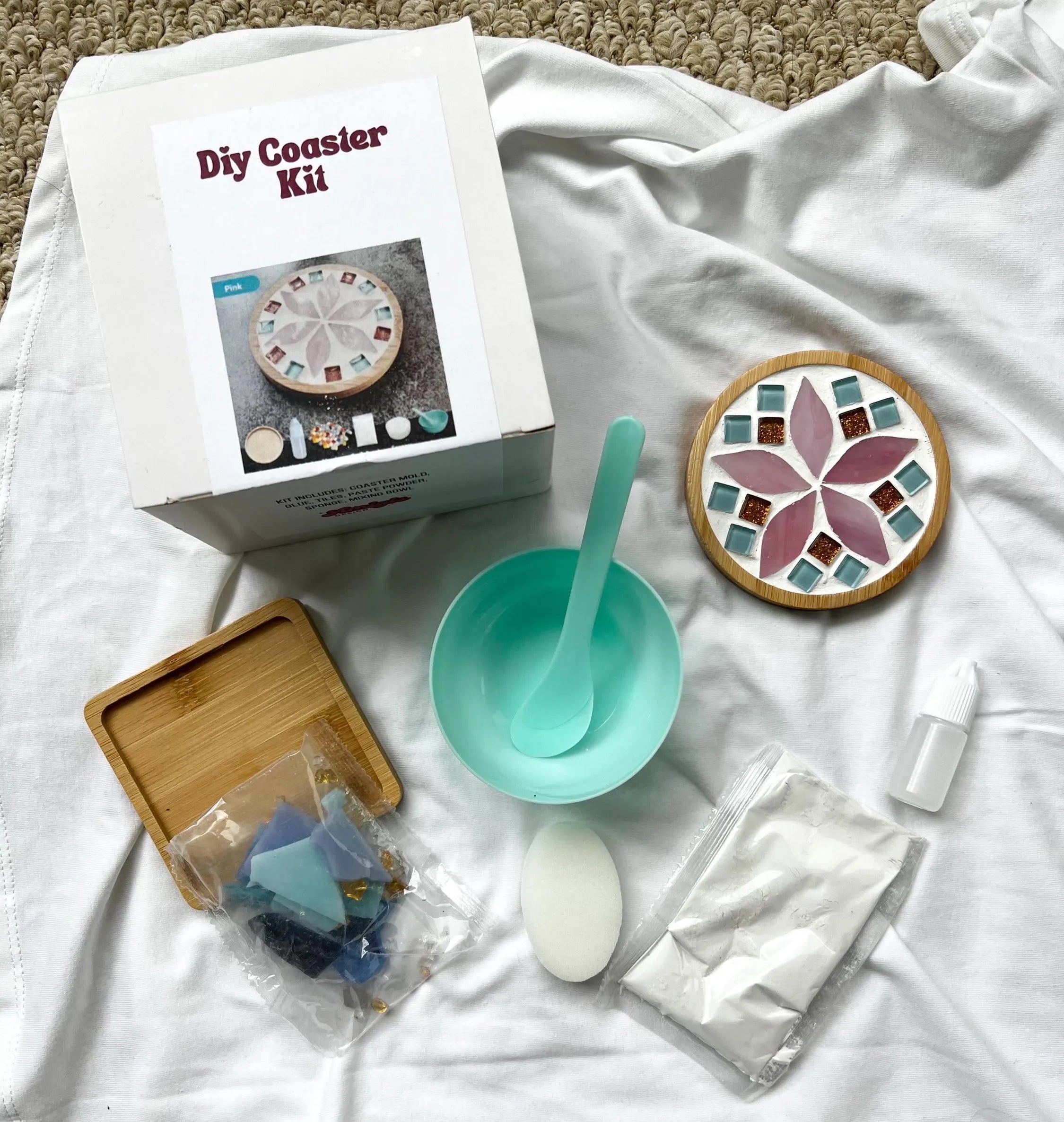 DIY Mosaic Coaster Kit
