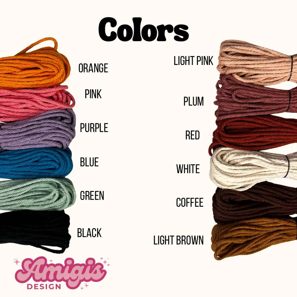 DIY Heart Macrame Keychain Kit